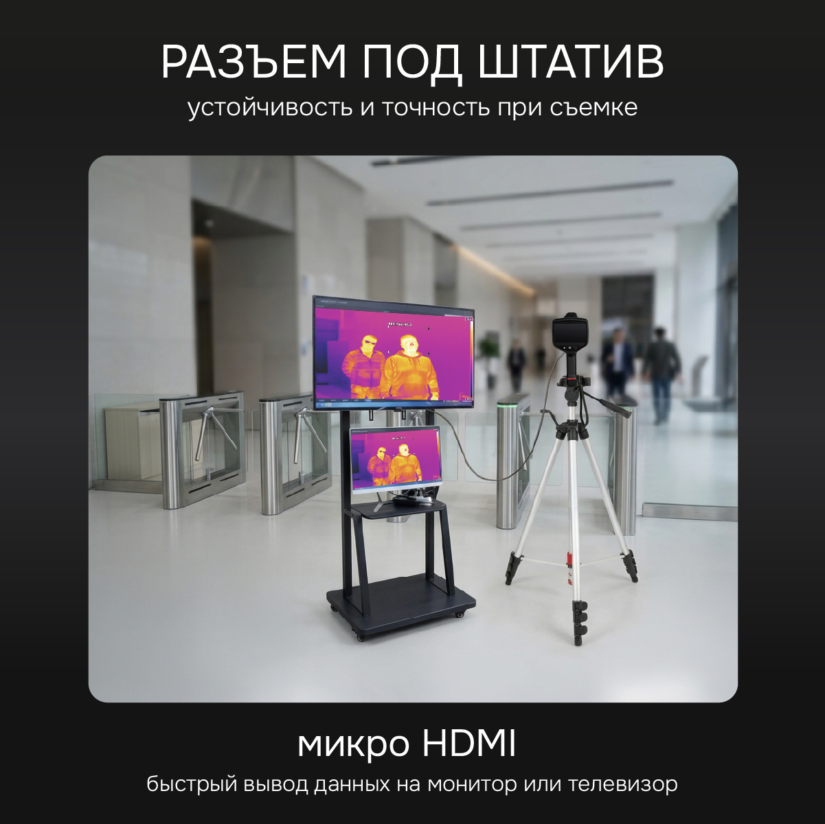Тепловизор RGK TL-384 Plus с поверкой в комплекте с телеобъективом 6° - 3